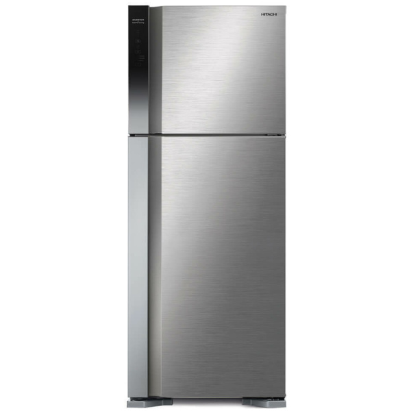 Hitachi R-V541PRU0-1 BSL Ψυγείο Δίπορτο 450lt, Total NoFrost, Ε (Υ183.5xΠ71.5xΒ74εκ) Inox (EΩΣ 12 ΔΟΣΕΙΣ)