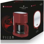ΚΑΦΕΤΙΕΡΑ ΦΙΛΤΡΟΥ SINGER SCARLET CM-1000SCR 1000W ROSE ΕΩΣ 12 ΔΟΣΕΙΣ - Image 2