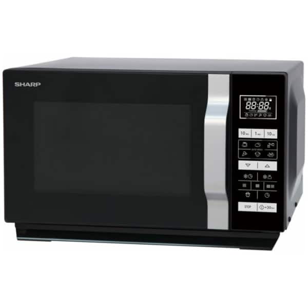 SHARP R760BK ΦΟΥΡΝΟΣ ΜΙΚΡΟΚΥΜΑΤΩΝ ΜΑΥΡΟ ΜΕ ΓΚΡΙΛ ΕΩΣ 12 ΔΟΣΕΙΣ