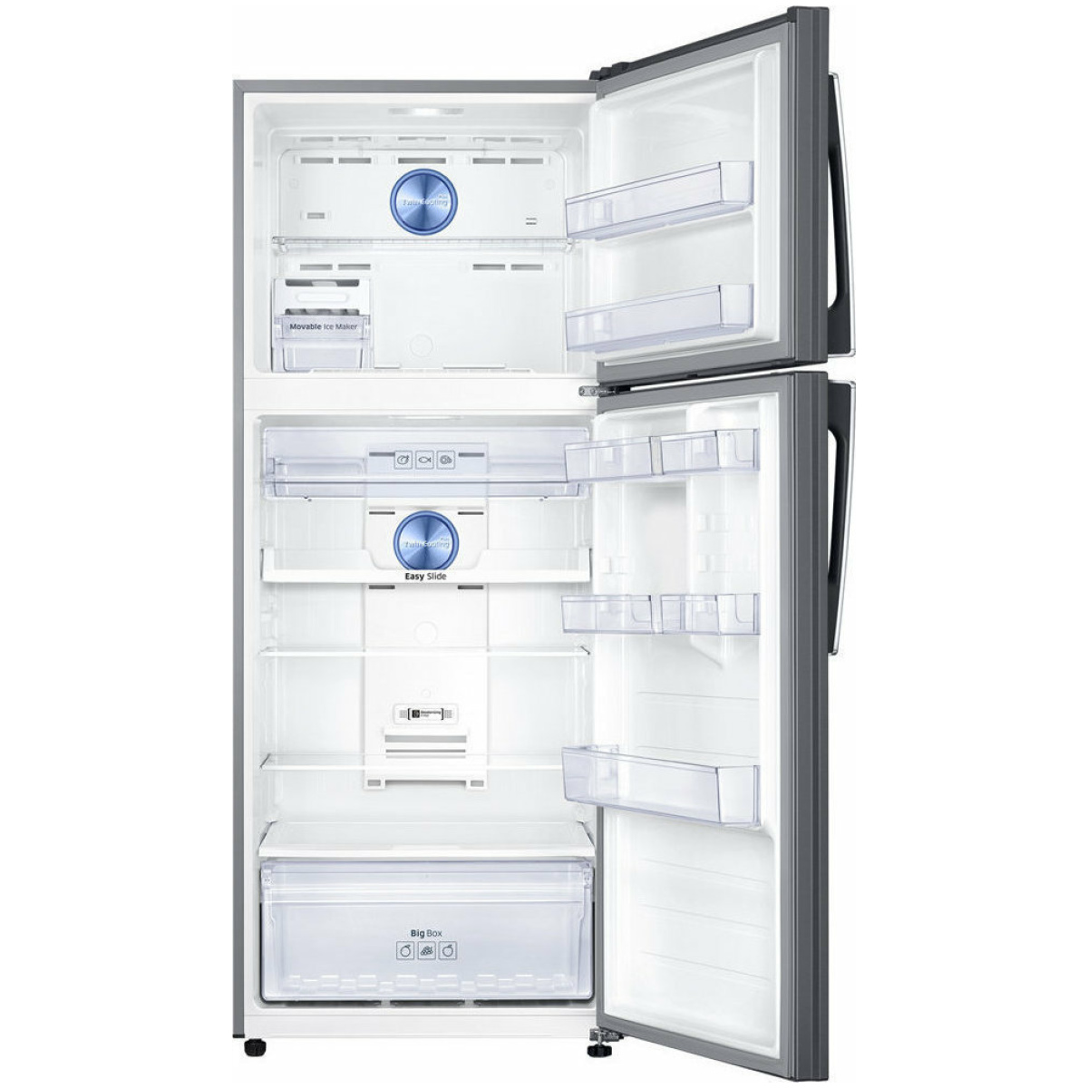 SAMSUNG RT43K6330SL Ψυγείο Δίπορτο NoFrost Inox A+ ΕΩΣ 12 ΔΟΣΕΙΣ - Image 3