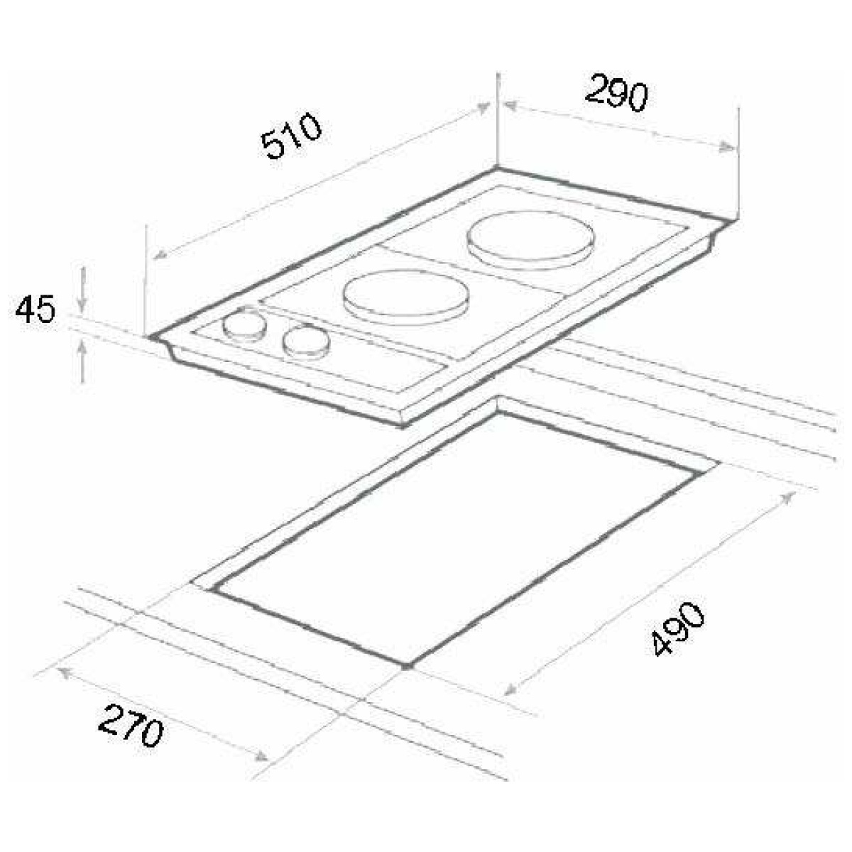 ΕΣΤΙΕΣ DOMINO THERMOGATZ KD 3500 IX ΕΜΑΓΙΕ ΕΩΣ 12 ΔΟΣΕΙΣ - Image 2