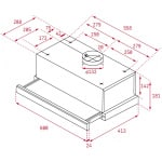 Teka TL 6310 Συρόμενος απορροφητήρας 60cm inox ΕΩΣ 12 ΔΟΣΕΙΣ - Image 2