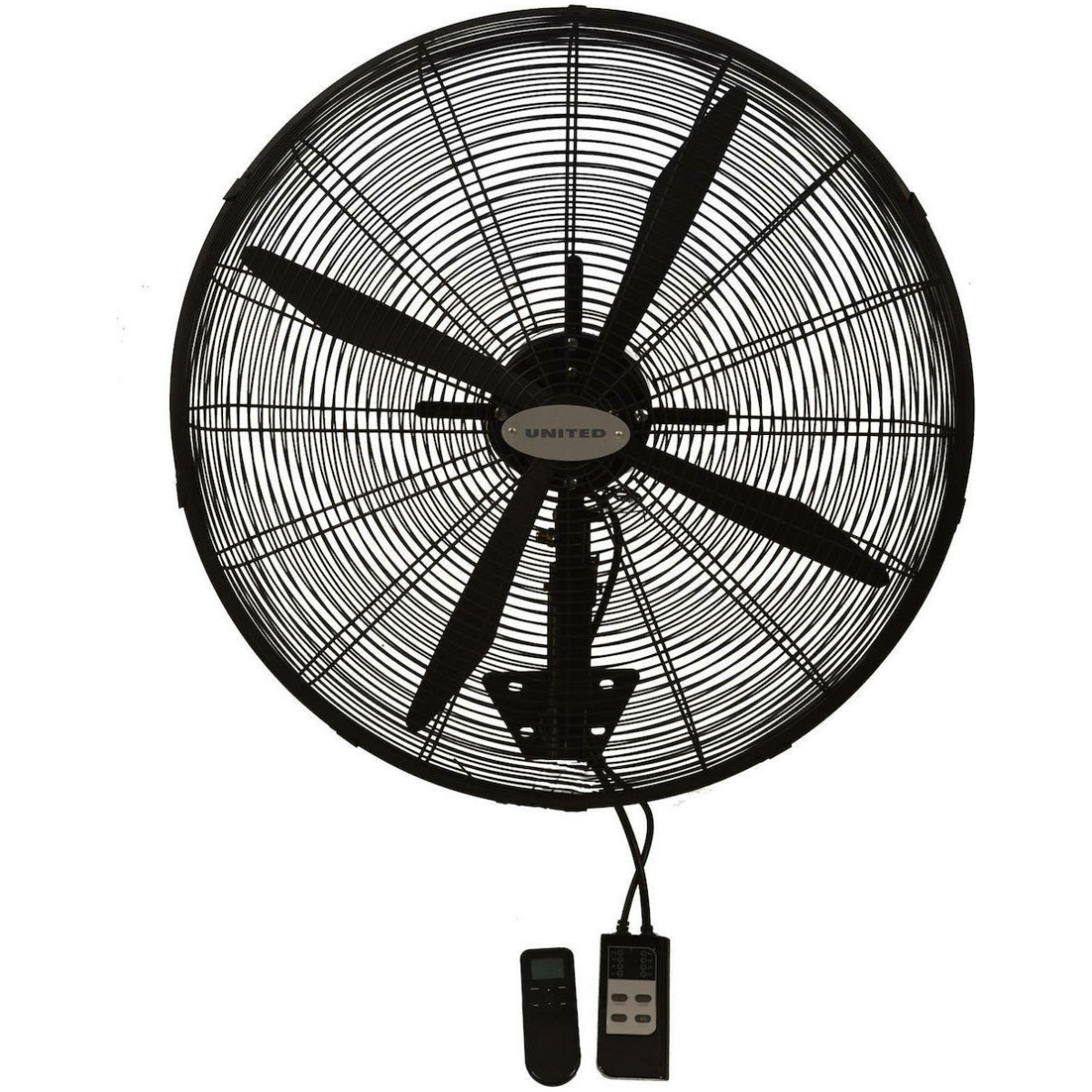 United Επαγγελματικός Ανεμιστήρας Τοίχου 180W Διαμέτρου 66cm με Τηλεχειριστήριο UIF-765 ΕΩΣ 12 ΔΟΣΕΙΣ - Image 1