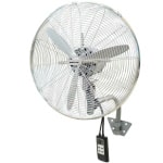 United UIF-963 Επαγγελματικός Ανεμιστήρας Τοίχου 125W Διαμέτρου 50cm με Τηλεχειριστήριο ΕΩΣ 12 ΔΟΣΕΙΣ