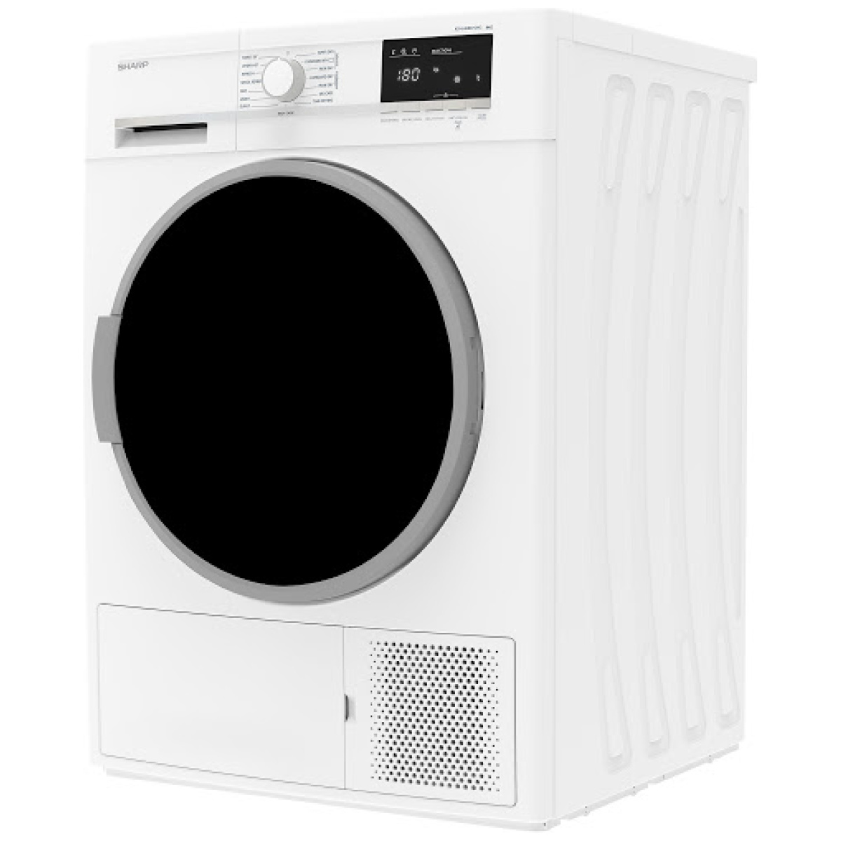 SHARP KD-GHB8S7GW2 Στεγνωτήριο Ρούχων 8Kg A++ ΕΩΣ 12 ΔΟΣΕΙΣ - Image 4