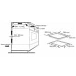 CROWN PVT 604C Κεραμικές Εστίες  Άνω Πάγκου ΕΩΣ 12 ΔΟΣΕΙΣ - Image 2