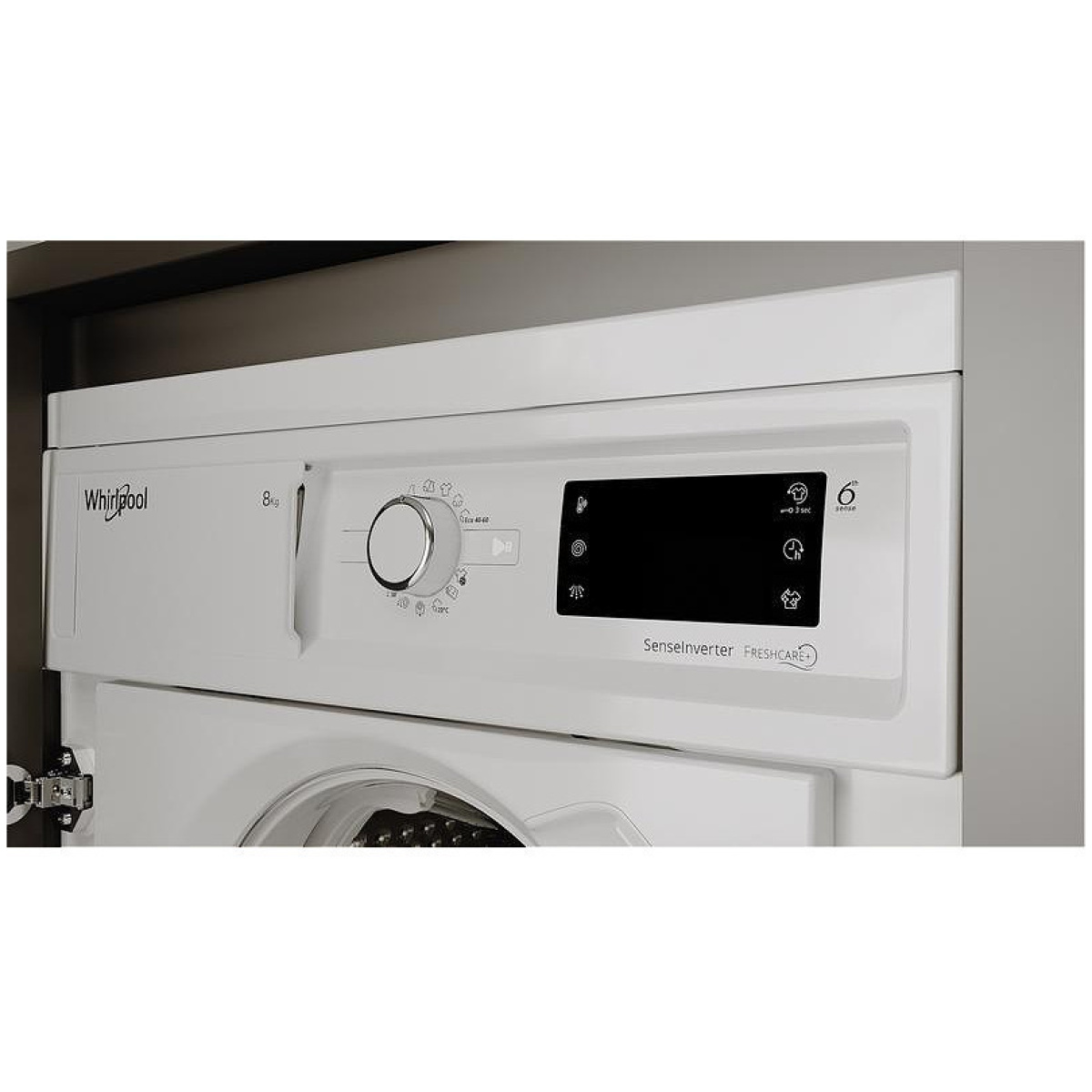 Whirlpool WMWG 81485E EU Εντοιχιζόμενο Πλυντήριο Ρούχων 8kg 1400 Στροφών ΕΩΣ 12 ΔΟΣΕΙΣ - Image 4