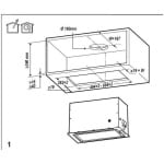 Whirlpool WCT3 63F Μηχανισμός Απορρόφησης 51.4cm Μαύρος ΕΩΣ 12 ΔΟΣΕΙΣ - Image 3