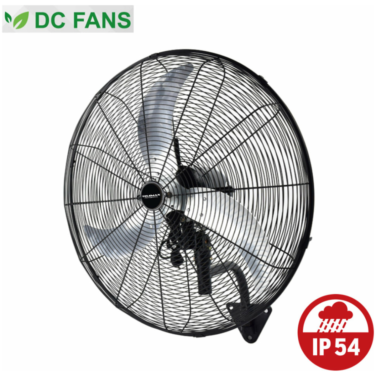 Ανεμιστήρας Επιτοίχιος ΑΔΙΑΒΡΟΧΟΣ Telemax MFJ-W65 WaterProof ΕΩΣ 12 ΔΟΣΕΙΣ - Image 1