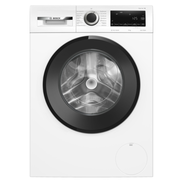 Bosch Πλυντήριο Ρούχων 9kg με Ατμό 1400 Στροφών WGG244ZHGR (ΕΩΣ 12 ΔΟΣΕΙΣ)