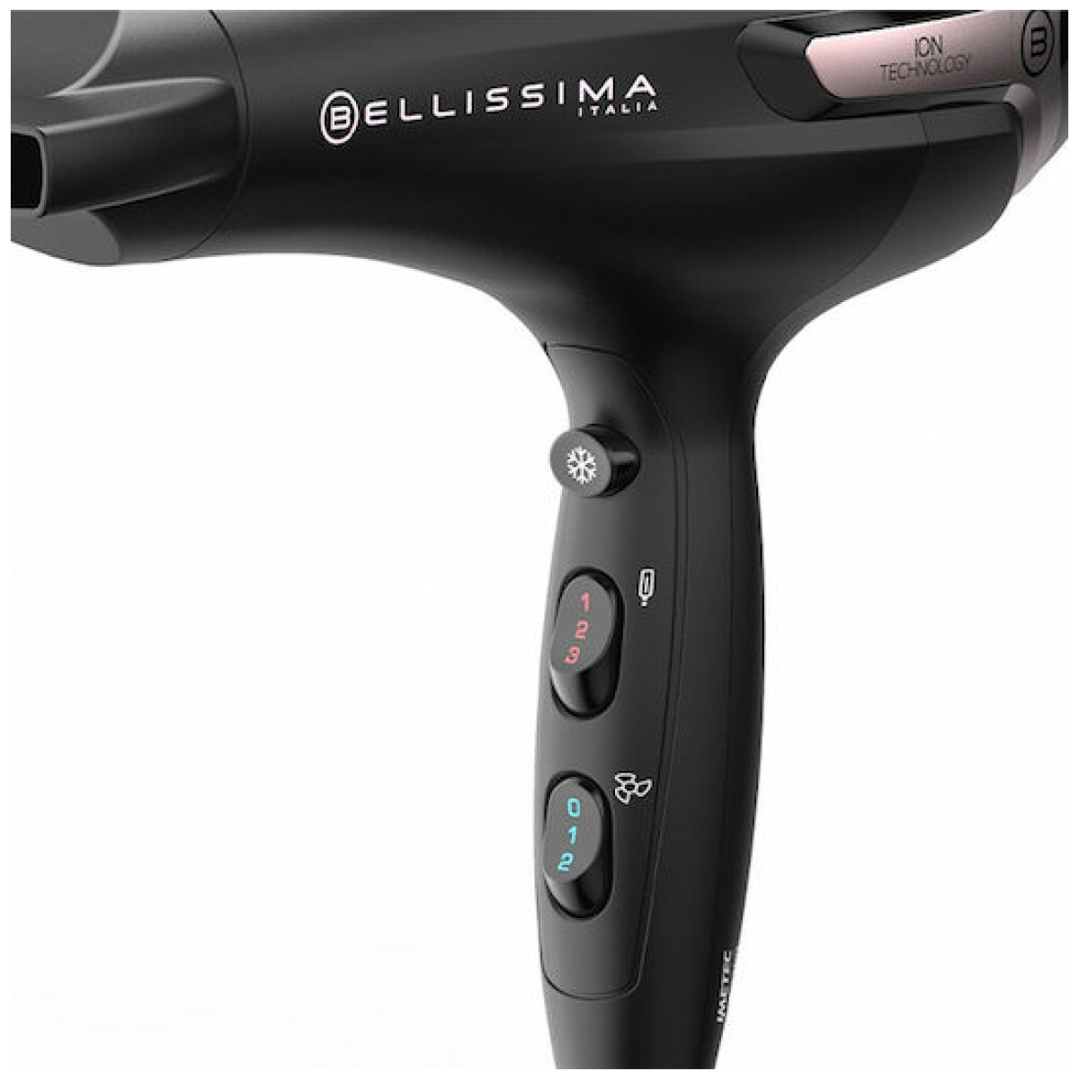Bellissima K9 2300 P5401 Ionic Επαγγελματικό Πιστολάκι Μαλλιών με Φυσούνα 2300W ΕΩΣ 12 ΔΟΣΕΙΣ - Image 3