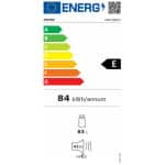Μονόπορτο Ψυγείο United UND-0862X  83lt Υ85xΠ44.4xΒ45.6εκ. Inox - Image 4