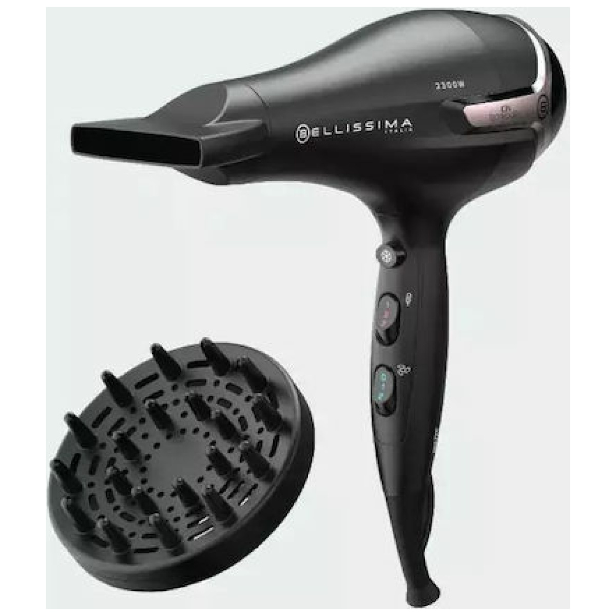 Bellissima K9 2300 P5401 Ionic Επαγγελματικό Πιστολάκι Μαλλιών με Φυσούνα 2300W ΕΩΣ 12 ΔΟΣΕΙΣ - Image 5