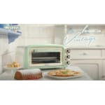Ariete Vintage 0979 Ηλεκτρικό Φουρνάκι 18lt Χωρίς Εστίες Πράσινο (ΕΩΣ 12 ΔΟΣΕΙΣ) - Image 9