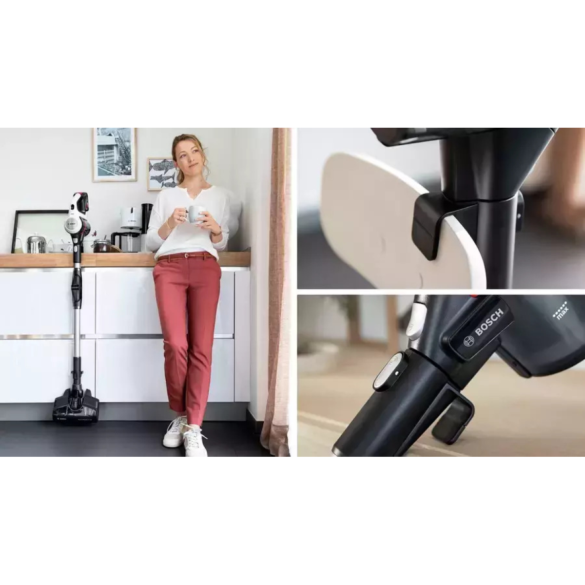 BOSCH BBS711W HΛΕΚΤΡΙΚΗ ΣΚΟΥΠΑ STICK UNLIMITED 7 18V ΛΕΥΚΗ ΕΠΑΝΑΦΟΡΤΙΖΟΜΕΝΗ - Image 19