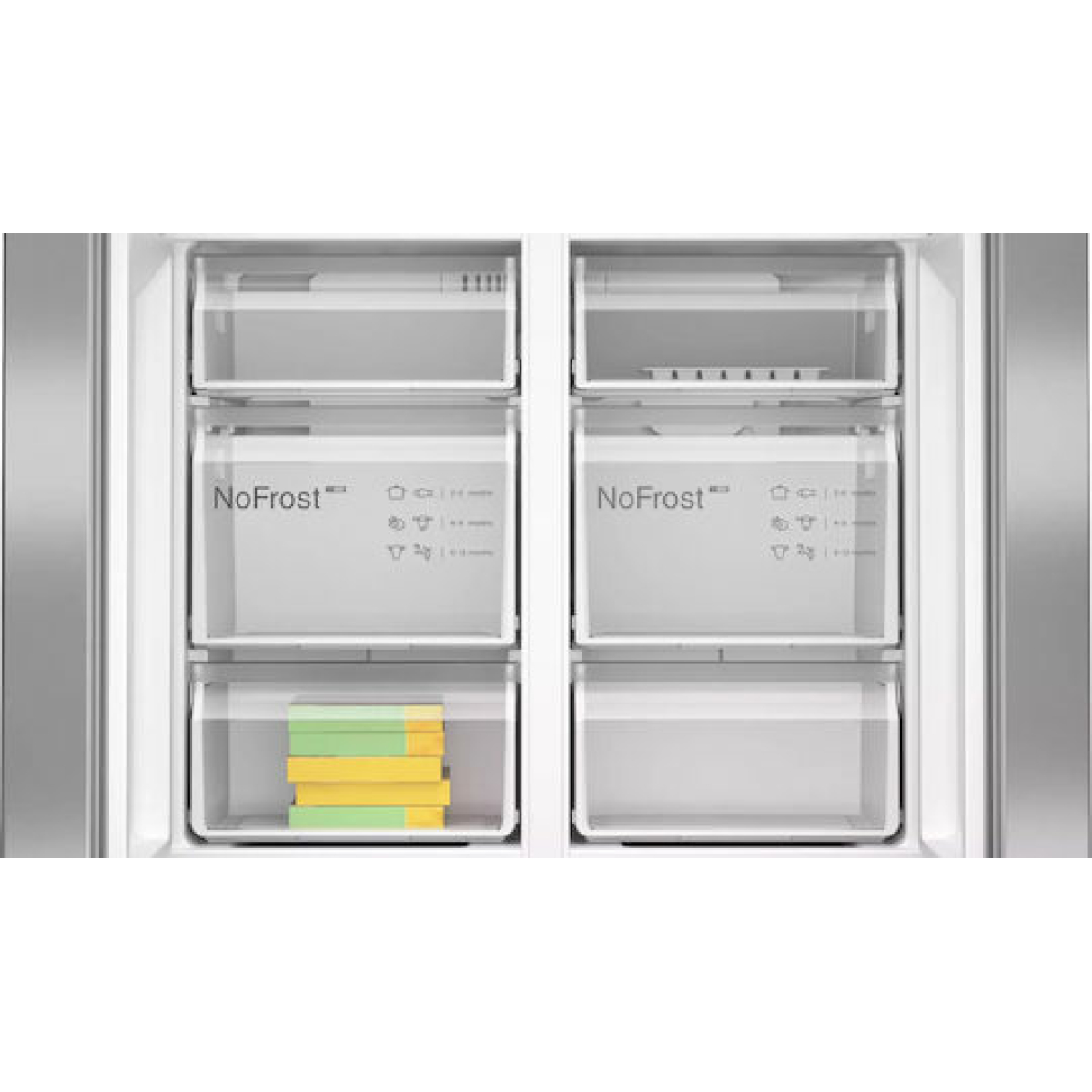 BOSCH KFN96VPEA Ψυγείο Ντουλάπα 605lt NoFrost Inox E ΕΩΣ 12 ΔΟΣΕΙΣ - Image 3