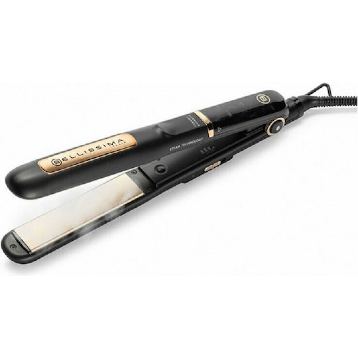 Bellissima Q8604 Steam Ceramic & Keratin 11915 Πρέσα Μαλλιών με Ατμό και Κεραμικές Πλάκες - Image 1