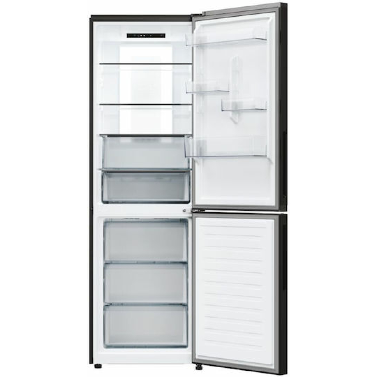 Candy CNCQ4T618EB Ψυγειοκαταψύκτης 355lt NoFrost Υ185xΠ59.5xΒ66.7εκ. Μαύρος - Image 4