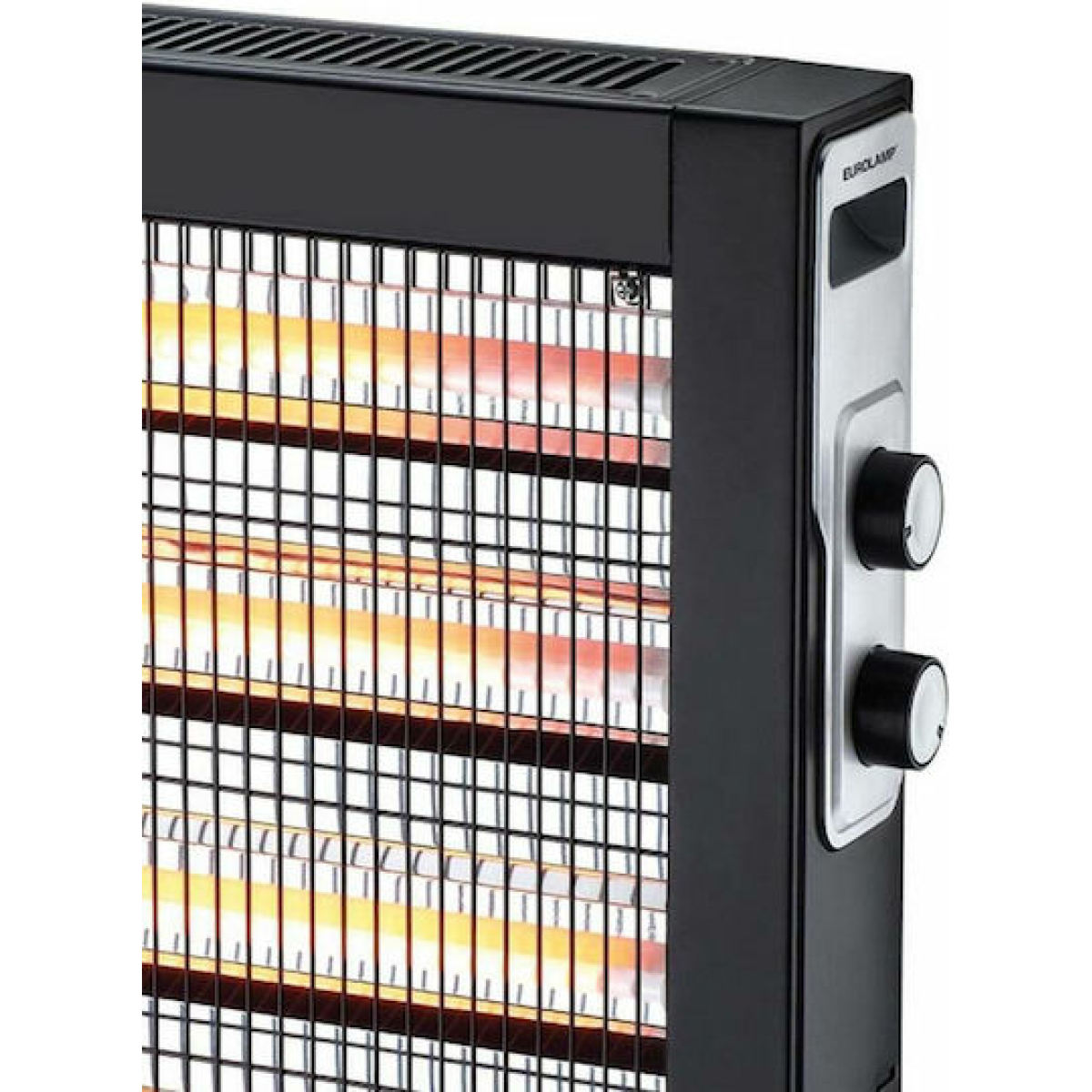 EUROLAMP 300-41402 Θερμάστρα Χαλαζία Με Θερμοστάτη 2800W ΕΩΣ 12 ΔΟΣΕΙΣ - Image 2