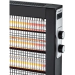 EUROLAMP 300-41402 Θερμάστρα Χαλαζία Με Θερμοστάτη 2800W ΕΩΣ 12 ΔΟΣΕΙΣ - Image 2