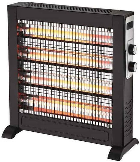 EUROLAMP 300-41402 EUROLAMP 300-41402 Θερμάστρα Χαλαζία Με Θερμοστάτη 2800W ΕΩΣ 12 ΔΟΣΕΙΣ - Image 1