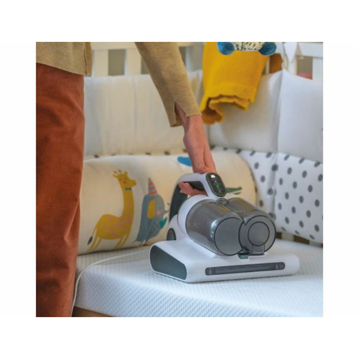 Hoover HMC510UV 011 Ηλεκτρικό Σκουπάκι Χειρός 400W Λευκό - Image 12
