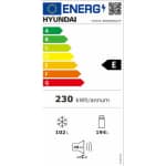 Hyundai HCS24-3060WWD/LF Ψυγειοκαταψύκτης 296lt Υ185xΠ60xΒ60εκ. Λευκός - Image 2