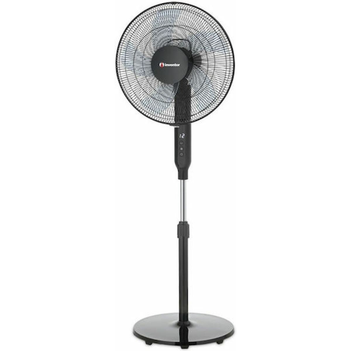 INVENTOR FS40BLR ΑΝΕΜΙΣΤΗΡΑΣ ΜΕ ΟΡΘΟΣΤΑΤΗ ΜΑΥΡΟΣ 35W 40CM - Image 3