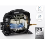 Samsung RS70F64KETEF Ψυγείο Ντουλάπα 640lt Total NoFrost Υ178.4xΠ91.2xΒ72.6εκ. Inox - Image 9