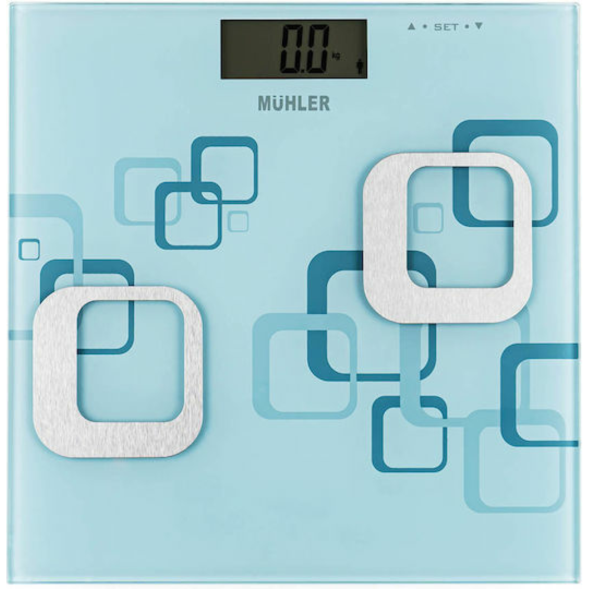 Muhler MSC-3033 Ψηφιακή Ζυγαριά σε Μπλε χρώμα - Image 1