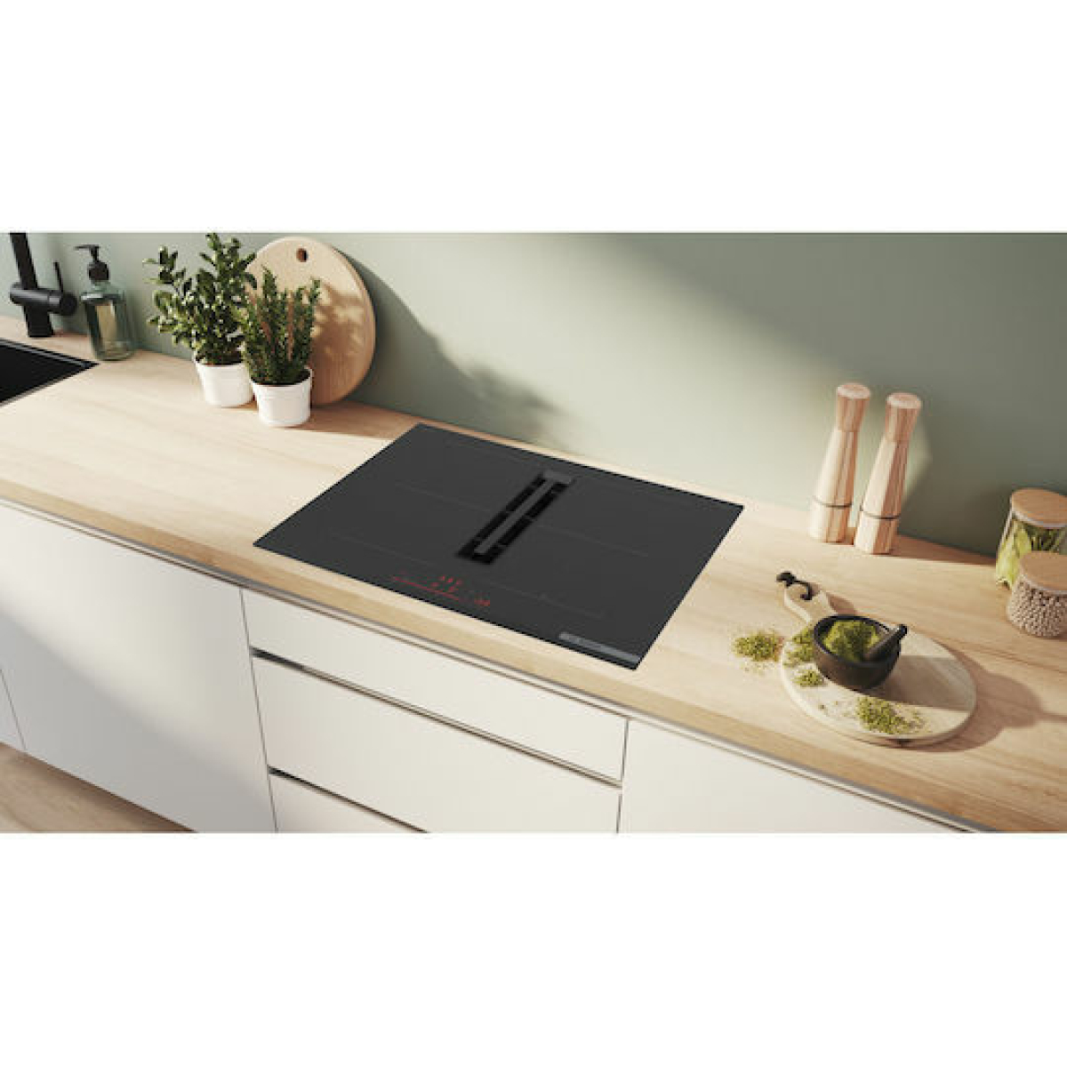 Bosch PVQ731H26E Smart Επαγωγική Εστία Αυτόνομη με Απορροφητήρα & Λειτουργία Κλειδώματος 71x52.2εκ. - Image 4