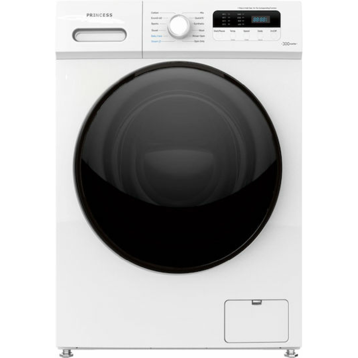 Princess WMBT9PAR Πλυντήριο Ρούχων 9kg με Τεχνολογία Ατμού 1400 Στροφών - Image 1