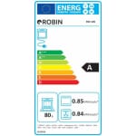 Robin RW-105 Φούρνος άνω Πάγκου 80lt χωρίς Εστίες Π60εκ. Μπεζ (ΕΩΣ 12 ΔΟΣΕΙΣ) - Image 2