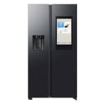 Samsung RS90F66BEFEF Ψυγείο Ντουλάπα 614lt Total NoFrost Υ178.4xΠ91.2xΒ72.6εκ. Μαύρο