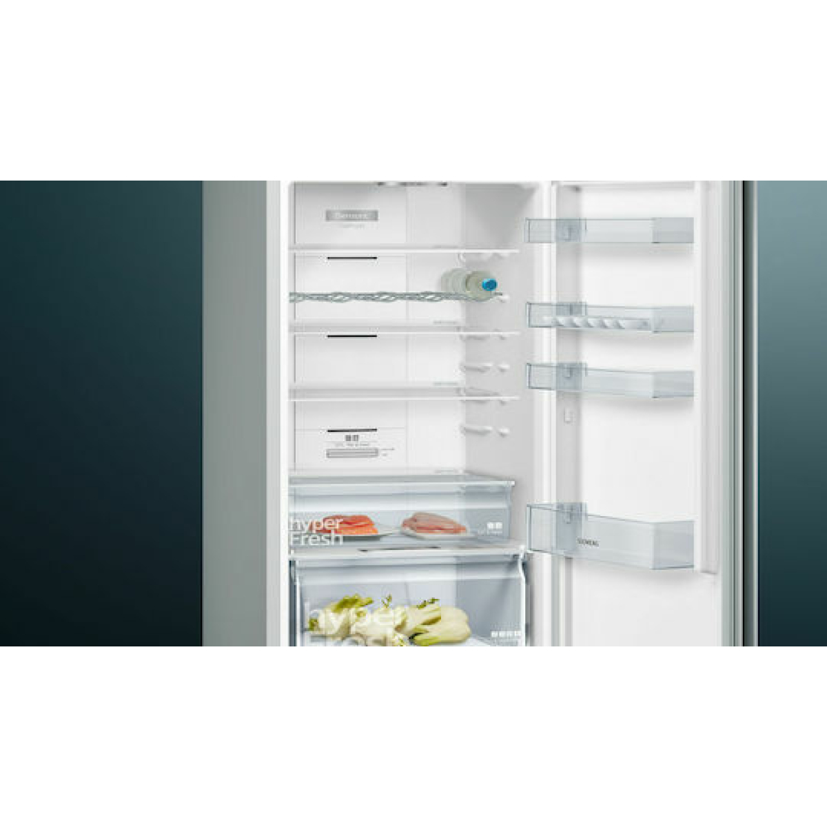Siemens KG39NVIEC Ψυγειοκαταψύκτης 368lt Total NoFrost Υ203xΠ60xΒ66εκ. Inox - Image 2