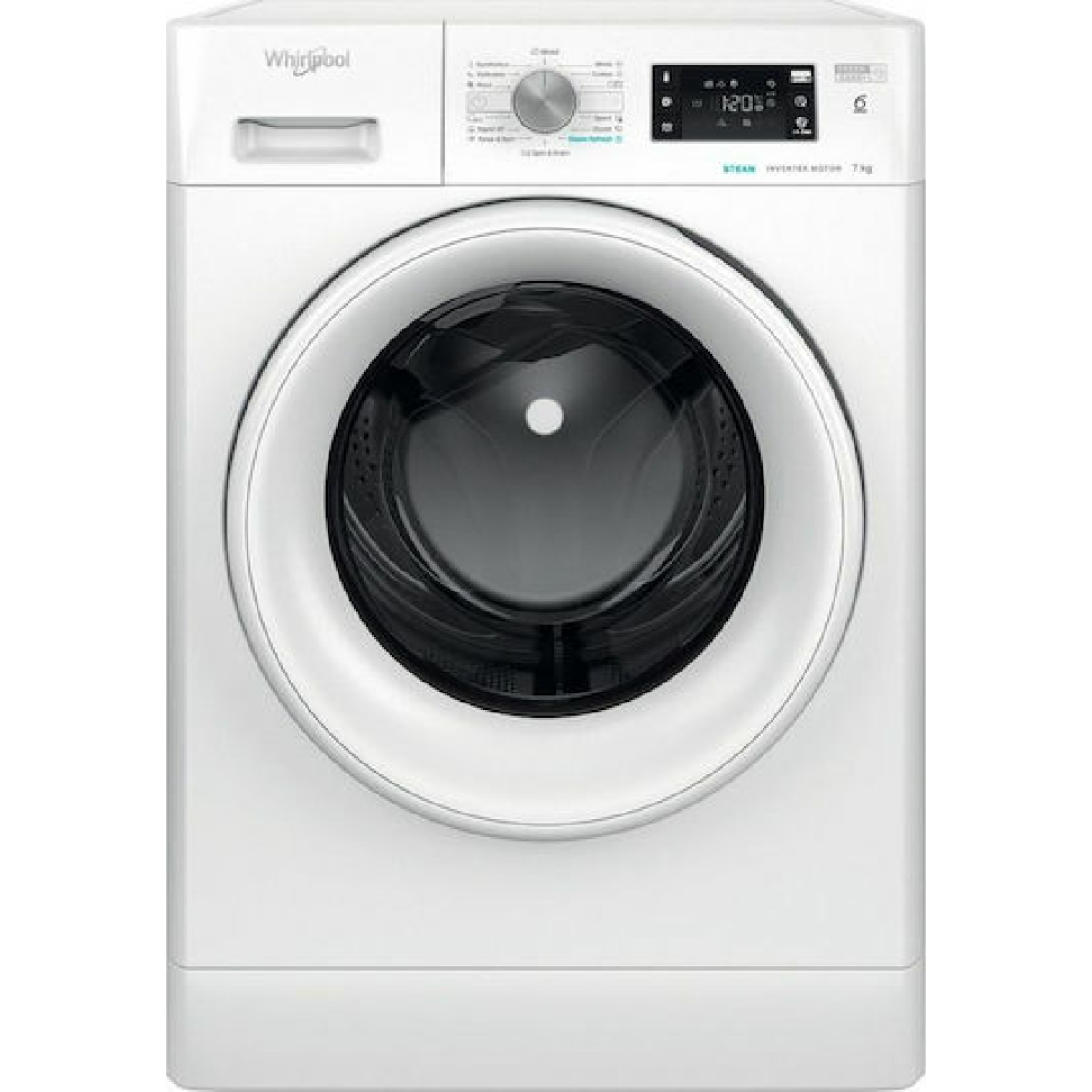 Whirlpool Πλυντήριο Ρούχων 7kg 1400 Στροφών FFB 7469 WV EE (ΕΩΣ 12 ΔΟΣΕΙΣ) - Image 1