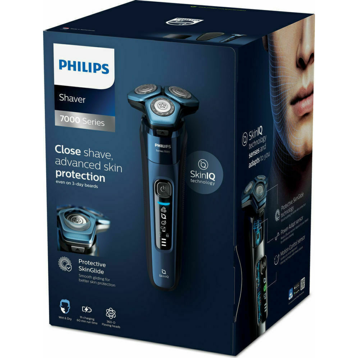 Philips Series 7000 S7882/55 Περιστρεφόμενη Ξυριστική Μηχανή Προσώπου Επαναφορτιζόμενη - Image 3