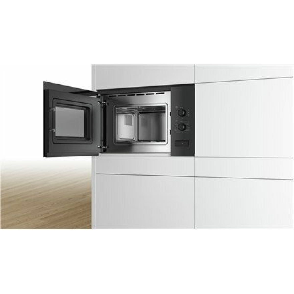 BOSCH BFL520MB0 ΦΟΥΡΝΟΣ ΜΙΚΡΟΚΥΜΑΤΩΝ ΕΝΤΟΙΧΙΖΟΜΕΝΟΣ ΜΑΥΡΟΣ 20LT - Image 3