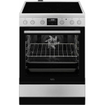 AEG Κουζίνα 73lt με Κεραμικές Εστίες Π59.6εκ. Inox CCB6442OBM