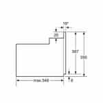 BOSCH ΦΟΥΡΝΟΣ HBF134EB2 ΑΝΩ ΠΑΓΚΟΥ ΜΑΥΡΟΣ - Image 6