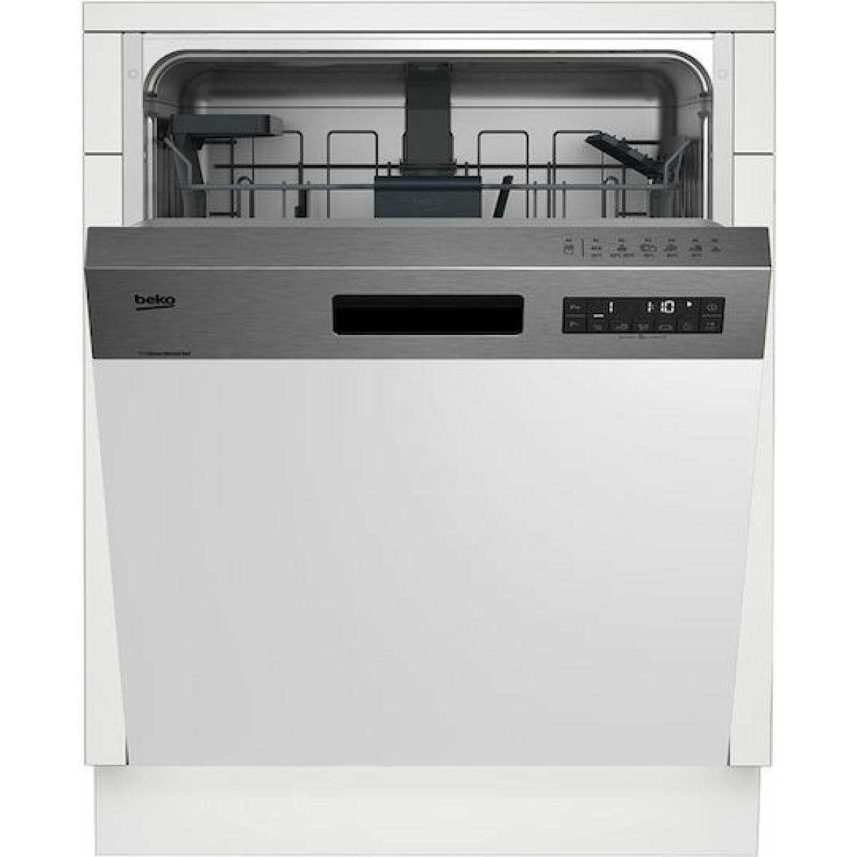 Beko Εντοιχιζόμενο Πλυντήριο Πιάτων για 14 Σερβίτσια Π60xY82εκ. Λευκό BDSN26430X - Image 3