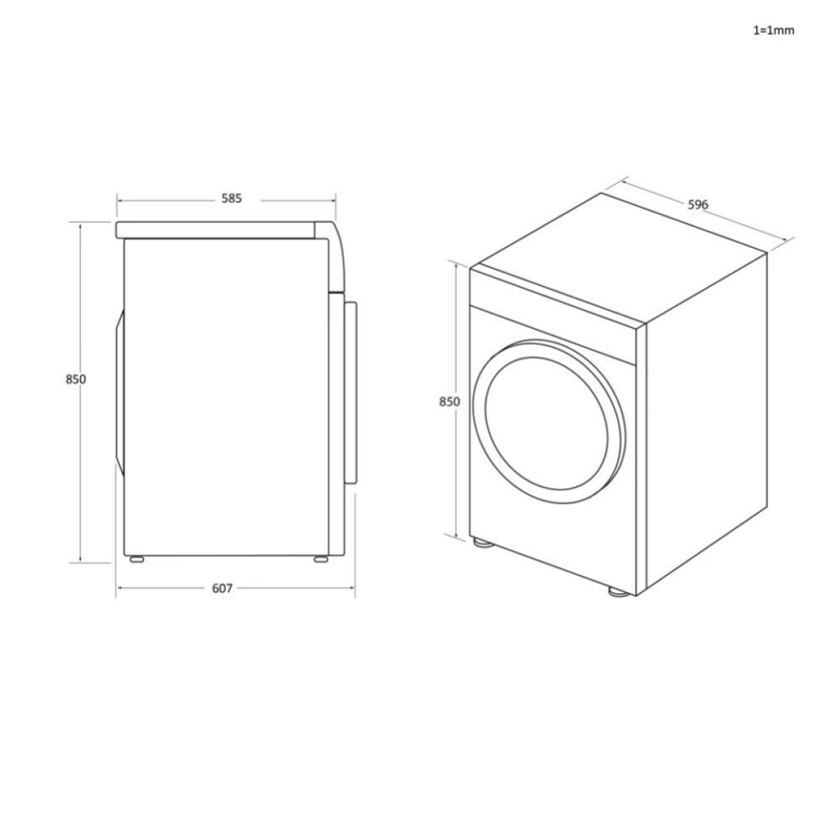 CANDY ΣΤΕΓΝΩΤΗΡΙΟ CSE H8ELE-S 8KG A+ - Image 10