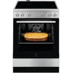 Electrolux Κουζίνα 73lt με Κεραμικές Εστίες Π59.6εκ. Inox LKR64001OX