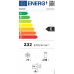 Gorenje Ψυγειοκαταψύκτης 284lt NoFrost Υ193.2xΠ54xΒ54.5εκ. Λευκός NRKI519E41 - Image 2