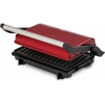 Izzy Vintage Panini IZ-2025 Τοστιέρα για 2 Τοστ 1000W Κόκκινη 224741 - Image 5