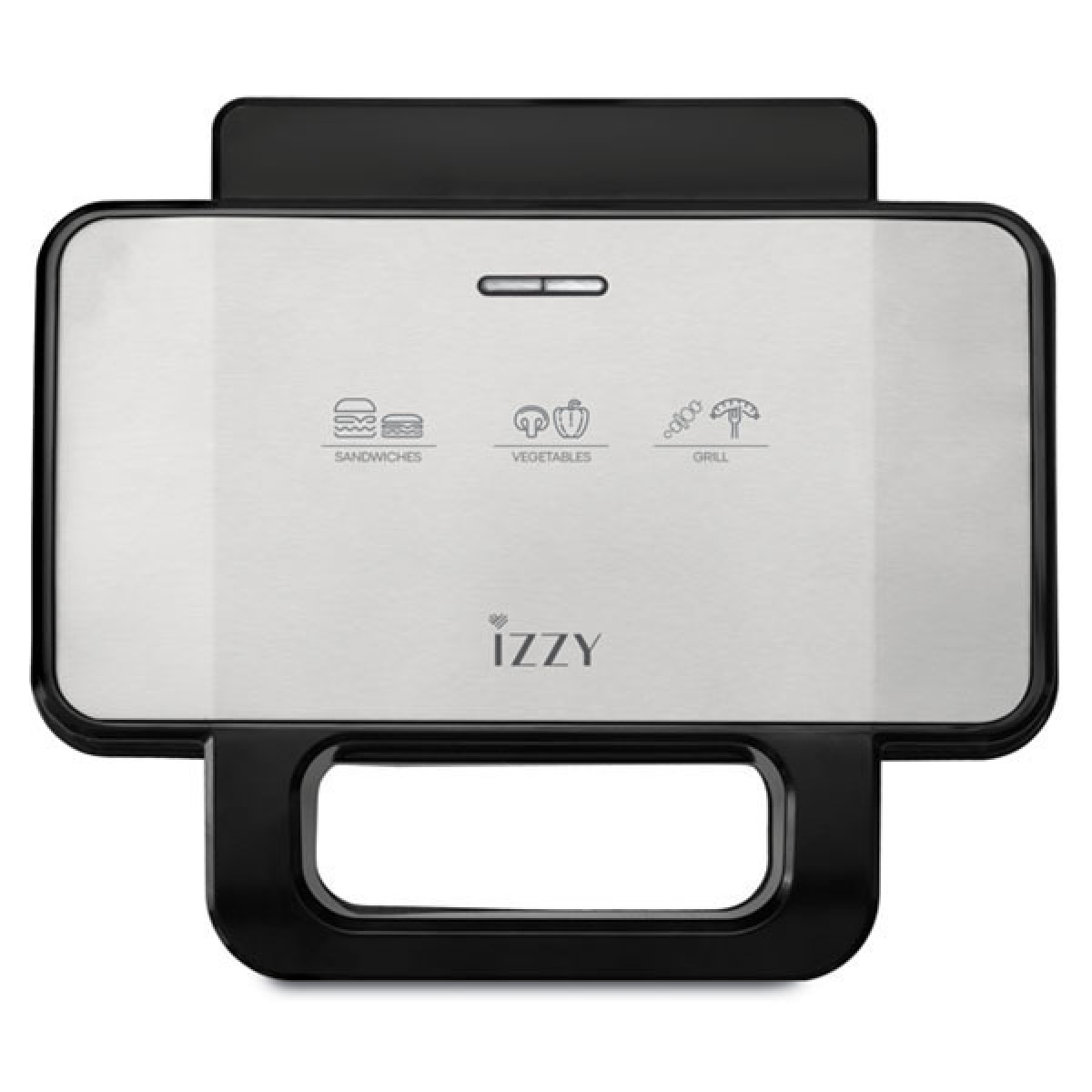 Izzy IZ-2036 Τοστιέρα Γκριλιέρα με Αποσπώμενες Πλάκες 1000W Inox 224742 - Image 5