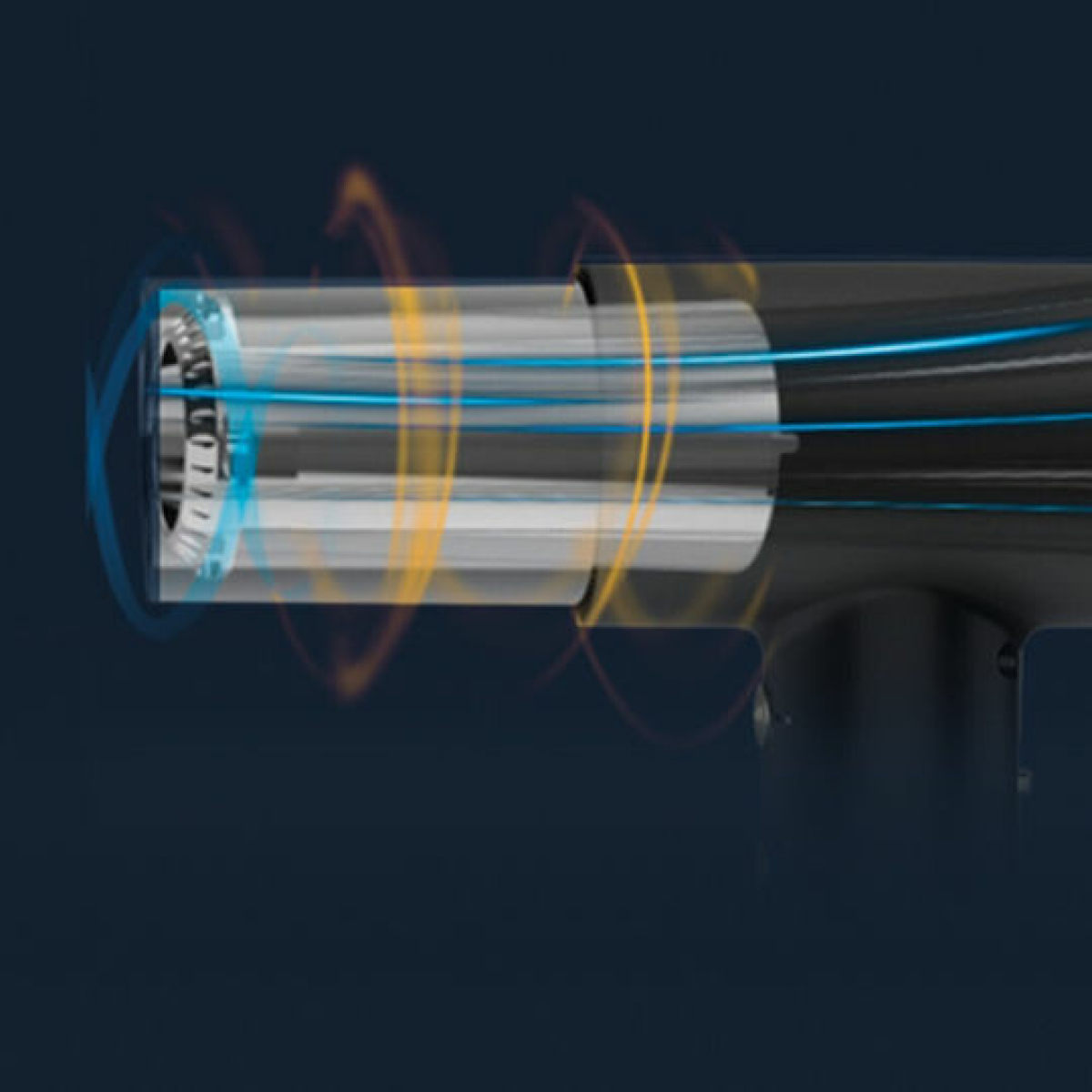 Izzy IZ-7213 Επαγγελματικό Πιστολάκι Μαλλιών με Φυσούνα 2000W 224685 - Image 2
