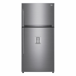 LG Ψυγείο Δίπορτο 592lt Total NoFrost Υ184xΠ86xΒ73εκ. Inox GTF916PZPED