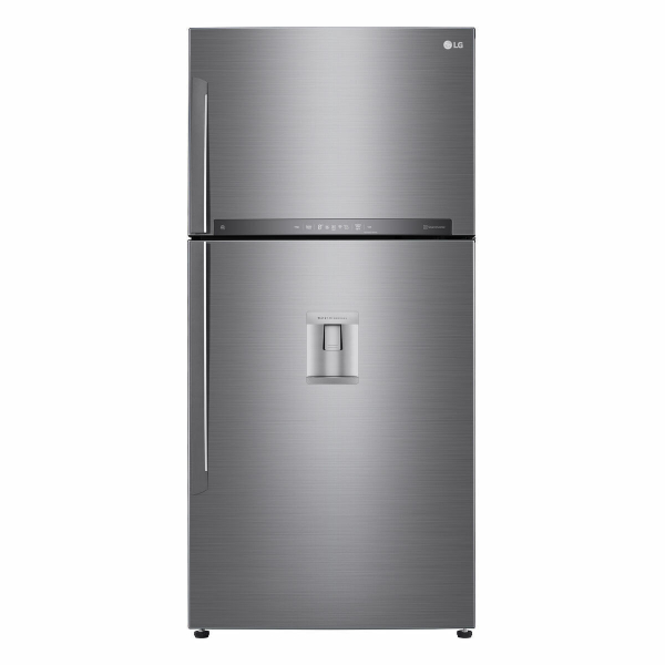 LG Ψυγείο Δίπορτο 592lt Total NoFrost Υ184xΠ86xΒ73εκ. Inox GTF916PZPED
