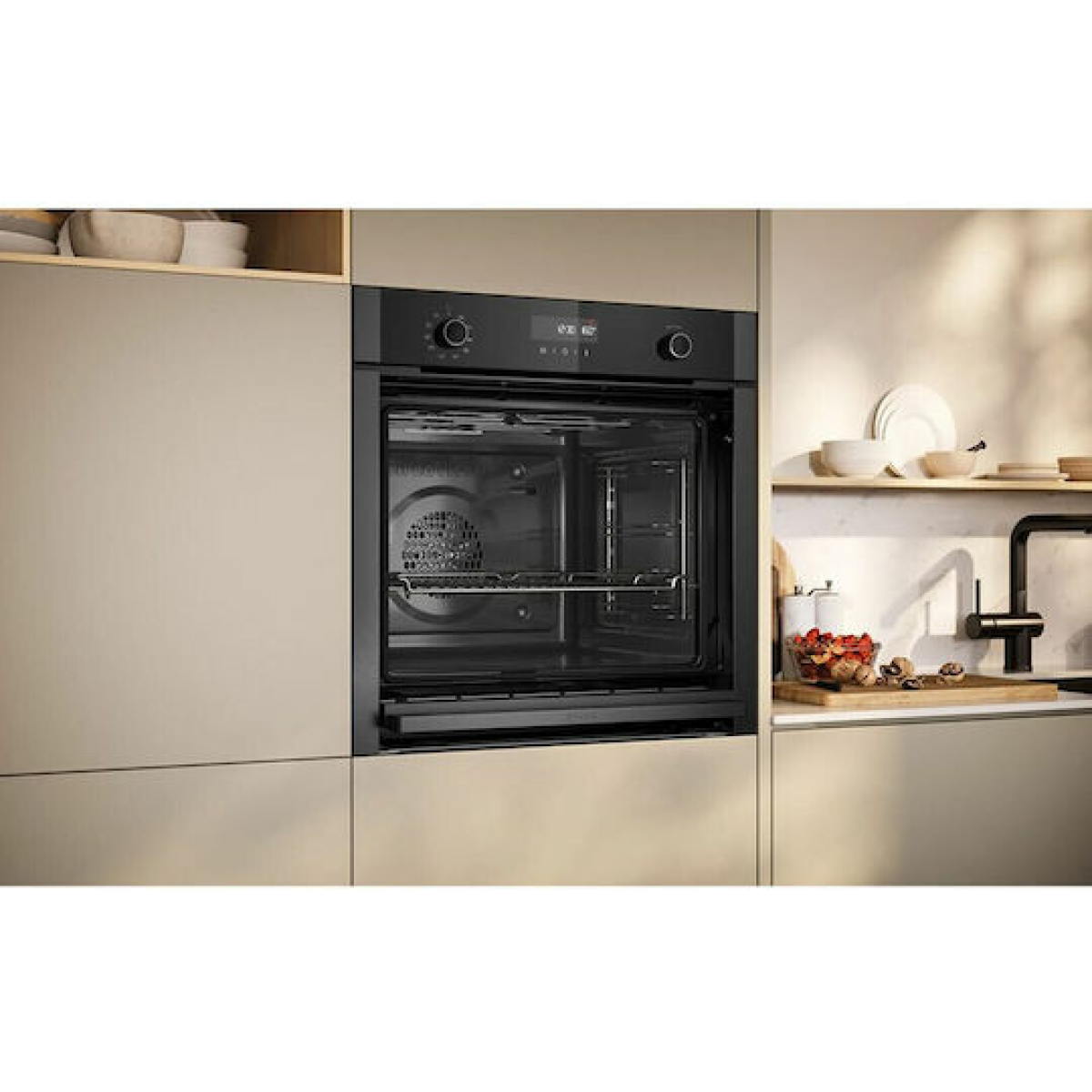 Neff Φούρνος άνω Πάγκου 71lt Π59.4εκ. Graphite-Grey B5ACH7AG3 - Image 2